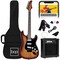 Best Choice Products 39in Full Size Beginner Electric Guitar Kit with Case, Strap, Amp, Whammy Bar